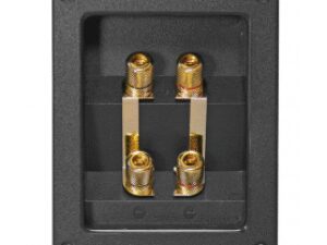 Aansluit terminal verguld 120x90mm