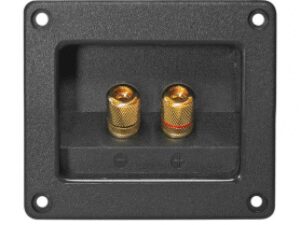 Aansluit terminal verguld 70x50mm