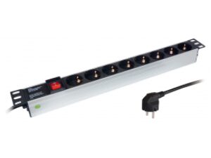 "Aluminium stekkerdoos 19"""