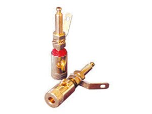 Audio Dynavox Banaanstekker zwart (inbouw)