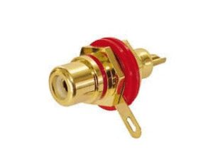 Audio Dynavox Cinch chassis rood