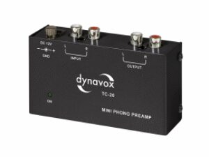Audio Dynavox – Dynavox phono voorversterker TC20 zwart