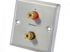 Audio Dynavox LS wandplaat metaal – 2 voudig