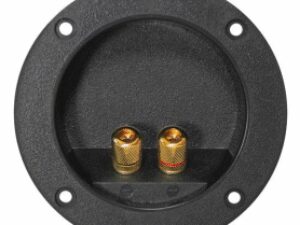 Blanko Luidsprekeraansluiting rond