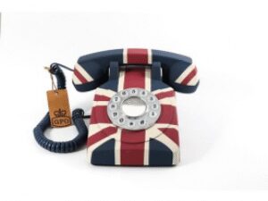 GPO 1950SUnionJack Retro druktoets telefoon