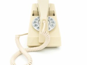 GPO 1960PUSHIVO Telefoon Trim retro jaren ’60 druktoetsen creme