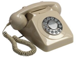 GPO 746 Druktoets Retro Telefoon Ivoor