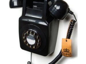 GPO 746 Retro Wandtelefoon Zwart