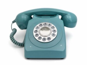 GPO 746PUSHBLU druktoets telefoon