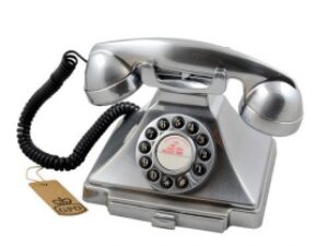 GPO Carrington Retro Telefoon Chrome