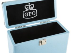 GPO Platenkoffer voor Singletjes Blauw