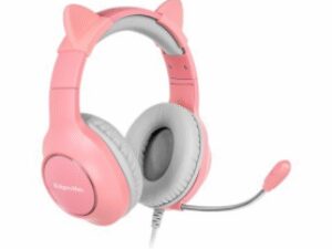 Krüger&Matz KM0658 gaming hoofdtelefoon voor kinderen pink