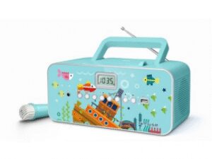 Muse M-29 KB Draagbare Radio met CD-Speler en Microfoon