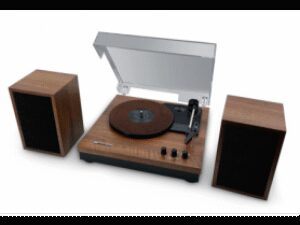 Muse MT-108BT Stereo platenspelersysteem met bluetooth en USB hout