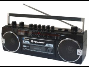Roadstar RCR-3025EBT/BK FM retro radio met cassettespeler