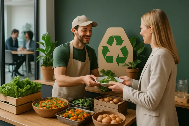 Duurzame praktijken binnen bedrijfscatering