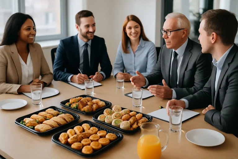 Het organiseren van succesvolle vergaderingen met catering