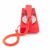 GPO 1960PUSHRED Telefoon Trim retro jaren ’60 druktoetsen rood