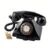 GPO Carrington Retro Telefoon Zwart