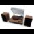 Muse MT-108BT Stereo platenspelersysteem met bluetooth en USB hout